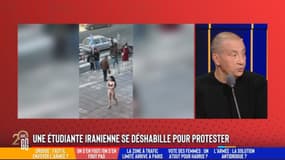 L'émotion de Mourad Boudjellal face à la protestation d'une étudiante iranienne