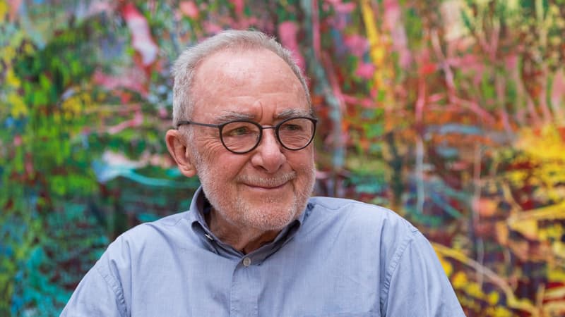Gerhard Richter le 19 mai 2017 en Allemagne.