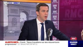 Olivier Véran: "400.000 doses du vaccin AstraZeneca pour vacciner les soignants n'ont pas trouvé preneurs suffisamment vite"