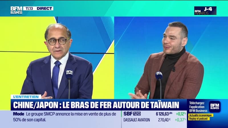 Chine/Japon : le bras de fer autour de Taïwan