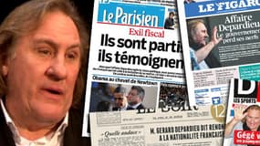 La presse ne manque pas d'ironiser et de s'interroger sur la grandeur et la décadence d'un des plus grands acteurs français.