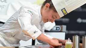La jeune femme a décroché son ticket en finale du Bocuse d'or le 23 mars dernier alors qu'elle concourrait à Budapest en Hongrie.