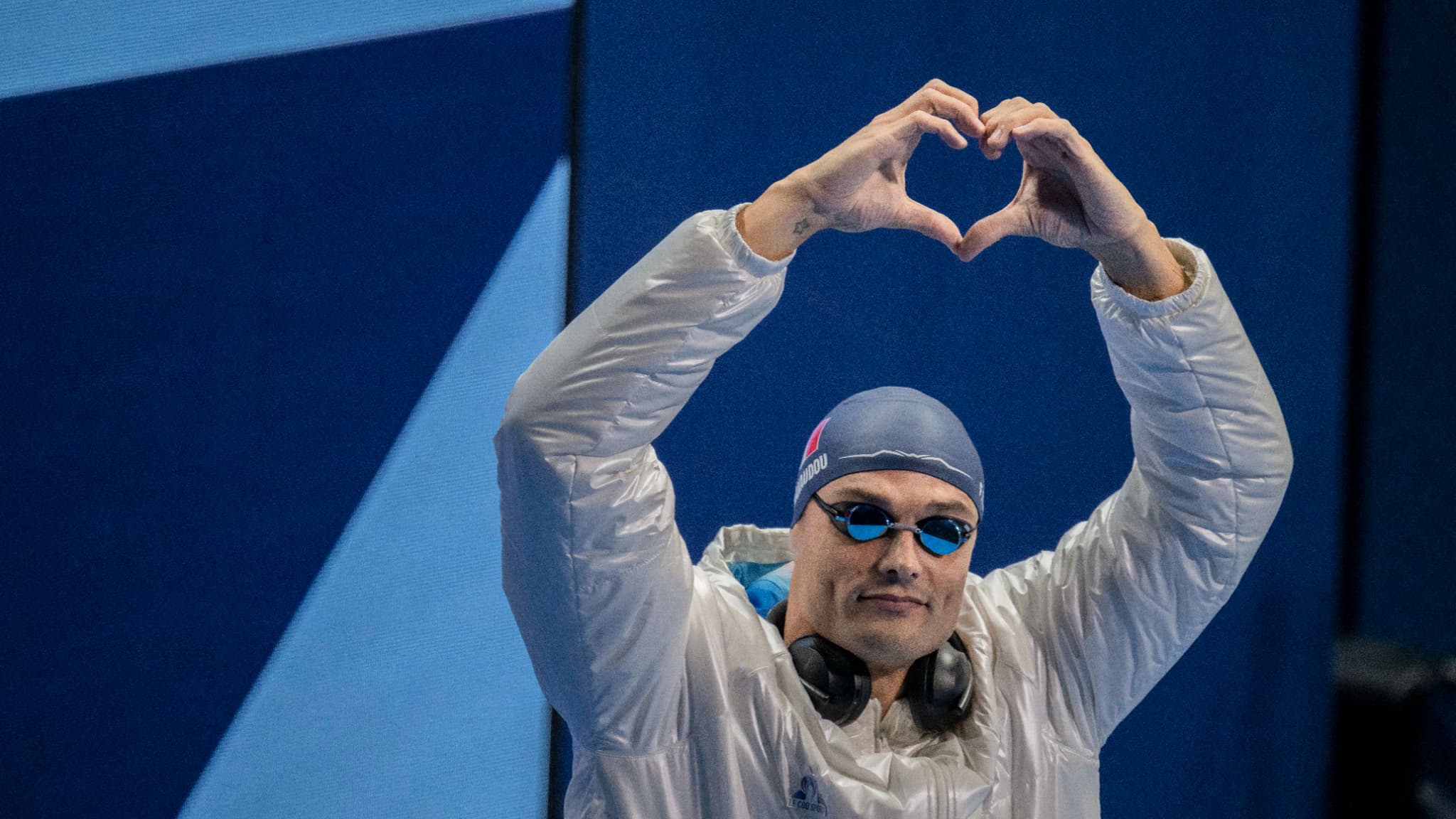 Florent Manaudou qualifié en finale du 50m.