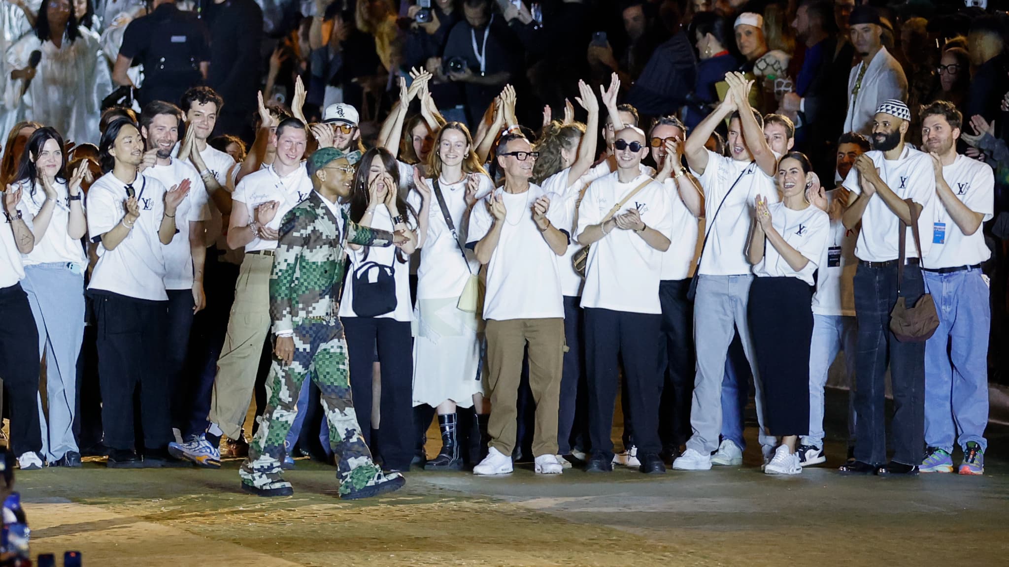 Pharrell Williams, défilé Louis Vuitton printemps-été 2024