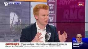 Adrien Quatennens: "Le déremboursement des tests PCR est une très mauvaise idée"