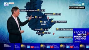 Météo Rhône: un ciel gris avec des averses, 16°C à Lyon
