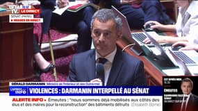 Gérald Darmanin: "La police ne doit pas être un bouc émissaire"