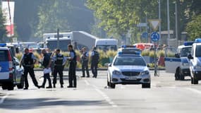 Les forces de police déployées après une fusillade à Constance, en Allemagne