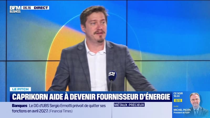 Le Pitch : Caprikorn aide à devenir fournisseur d'énergie - 14/01