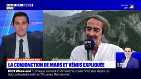 Hautes-Alpes: la conjonction de mars et Vénus expliquée par Fred Courant