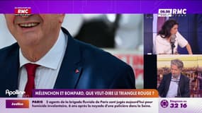 Législatives : Mélenchon et Bompard, que veut dire le triangle rouge ?