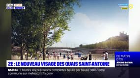 Lyon: les quais Saint-Antoine vont être réaménagés avec une large promenade