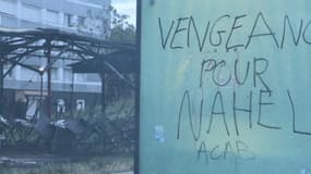 Les stigmates des émeutes qui ont suivi la mort de Nahel sont encore bien visible à Nanterre