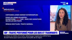 Ile-de-France: trafic perturbé pour les bus et tramways