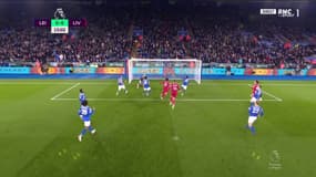 Le double raté de Salah lors de Leicester-Liverpool, le 28 décembre 2021