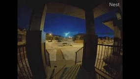 Les images d'une météorite illuminant le ciel canadien