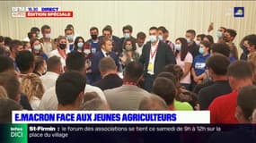 Assurance récole: "On va mettre en place un interlocuteur unique", annonce Macron