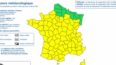 La vigilance orange a été levée dans l'Hérault et le Gard dimanche matin.