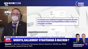 Damien Abad: "J'ai demandé à Éric Woerth de quitter la présidence de la Commission des finances"