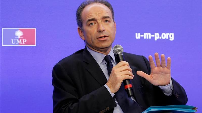 Le secrétaire général de l'UMP Jean-François Copé. L'UMP entend mener la campagne des législatives sur le même registre que celle de Nicolas Sarkozy pour la présidentielle et concentrera ses attaques sur le "programme fou" pour la France du nouveau présid
