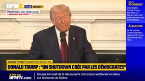 Shutdown aux États-Unis: Donald Trump assure que les démocrates "kamizazes" sont responsables du blocage