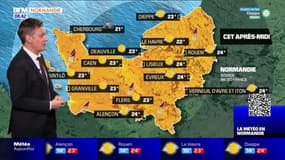 Météo Normandie: journée ensoleillée avec quelques nuages localement