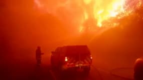 Tempête Ciara: les vents violents attisent les flammes en Corse