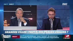 Les grandes villes doivent-elles mettre en place des péages urbains? Ça fait débat sur RMC