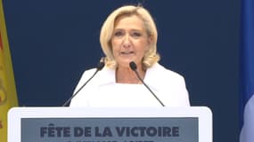 Marine Le Pen à Mormant-sur-Vernisson le 9 juin 2025