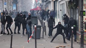Incidents lors de la manifestation à Paris