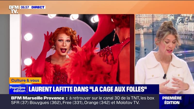 Laurent Lafitte va jouer Zaza dans "La Cage aux Folles" au théâtre du Châtelet en 2025