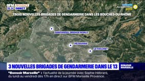 Bouches-du-Rhône: trois nouvelles brigades de gendarmerie bientôt créées dans le département 