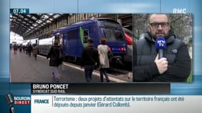 SNCF: "On est en désaccord sur tout ce rapport" explique Bruno Poncet, syndicat SUD Rail