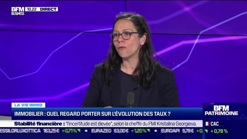 Cécile Roquelaure (Empruntis) : Immobilier, quel regard porter sur l'évolution des taux ? - 27/03