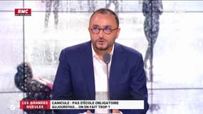 Canicule : Pas d'école obligatoire aujourd'hui, on en fait trop ? La proposition de Stéphane Manigold