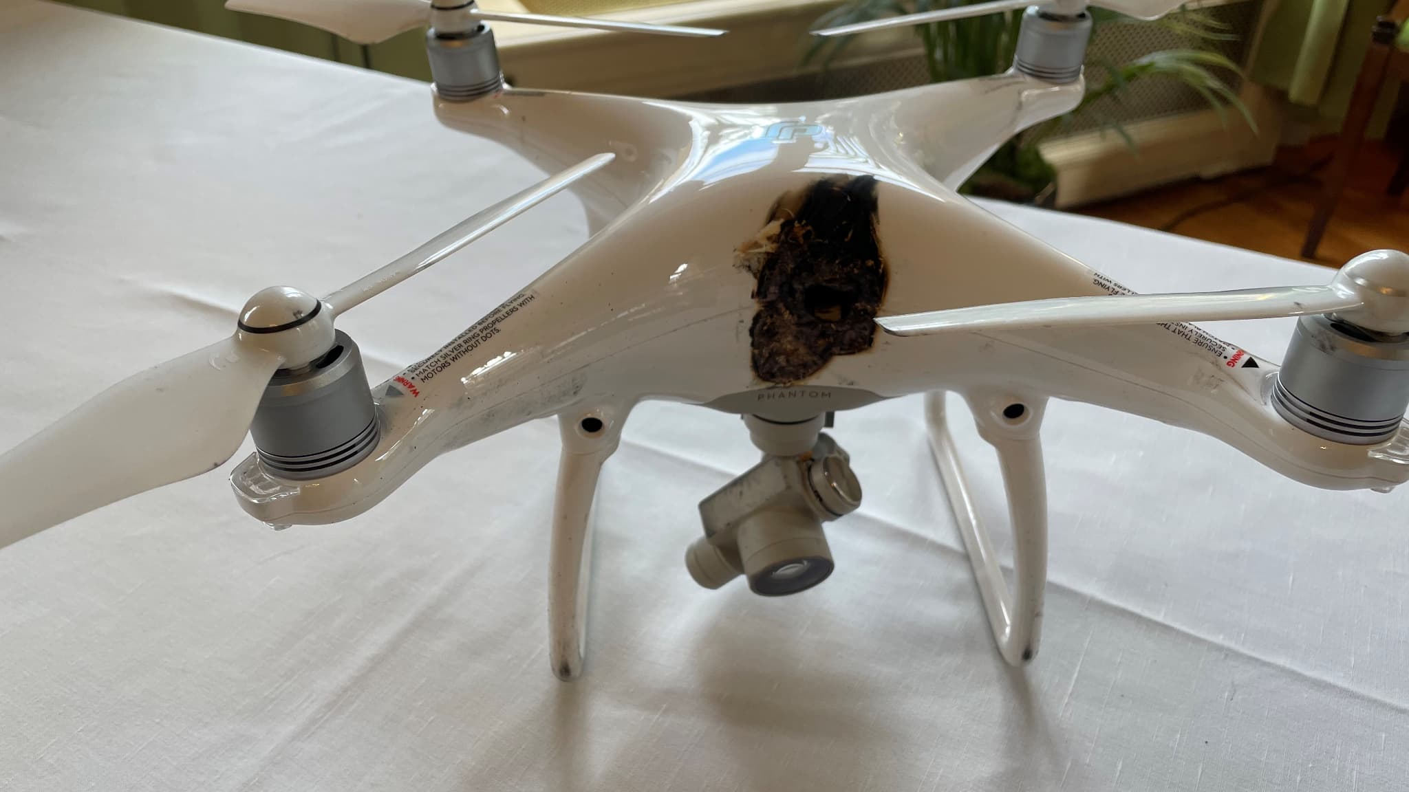 Le drone atteint pas le laser Helma-P lors des essais réalisés cet été à Biscarosse Le drone atteint pas le laser Helma-P lors des essais réalisés cet été à Biscarosse