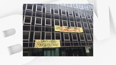 Un ancien commissariat du 2e arrondissement de Paris occupé par une quarantaine de sans-abri
