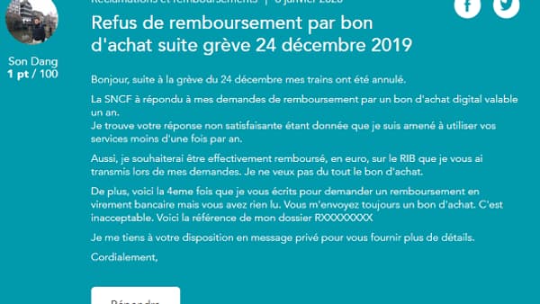 Bon d'achat SNCF