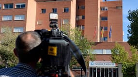Trois nouvelles personnes ont été admises depuis lundi à Madrid, à l'hôpital Carlos III, ici le 7 août dernier, qui accueille les personnes touchées par le virus Ebola.