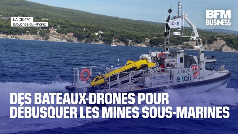  Des bateaux-drones pour dÃ©busquer les mines sous-marines  