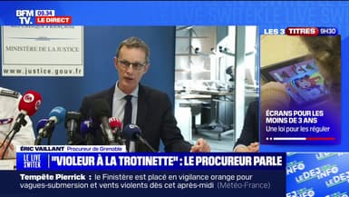 "Violeur à la trottinette" à Grenoble: un homme de 22 ans mis en examen pour "viols", "tentative de viol" et "tentative d'agression sexuelle"