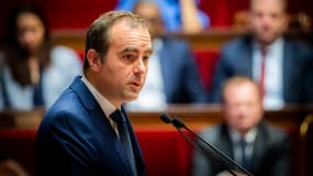 Sébastien Lecornu à l'Assemblée nationale le 16 octobre 2025