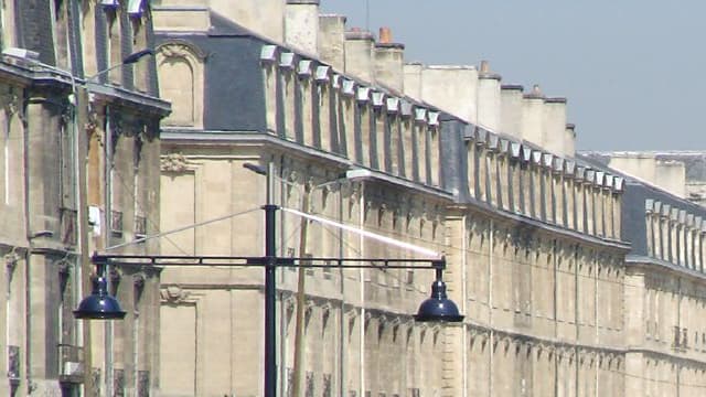 Le tramway de Bordeaux. (Illustration)