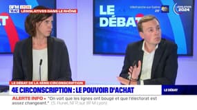 4e circonscription du Rhône: "Des candidats LFI sont antisémites, anti-flic, homophobes" pour le LR Romain Billard