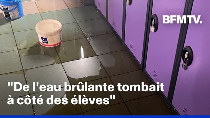 En Normandie, les élèves du lycée George Baptiste de Canteleu filment l'état de dégradation de l'établissement