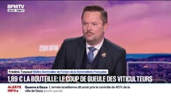 1,89 euro la bouteille de vin: "Ma première réaction, c'est la tristesse", indique Frédéric Turpaud, maître sommelier