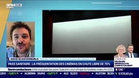 David Scantamburlo (CGR) : Pass sanitaire, la fréquentation des cinémas en chute libre - 27/07