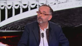 Le maire (DVD) de Béziers, Robert Ménard, sur BFMTV le 21 avril 2024.