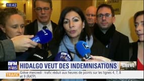 Grève à Paris: Anne Hidalgo réclame des indemnisations pour les commerçants