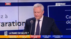 La solution est dans "la baisse de la dépense publique" plutôt que la hausse des impôts, soutient Bruno Le Maire